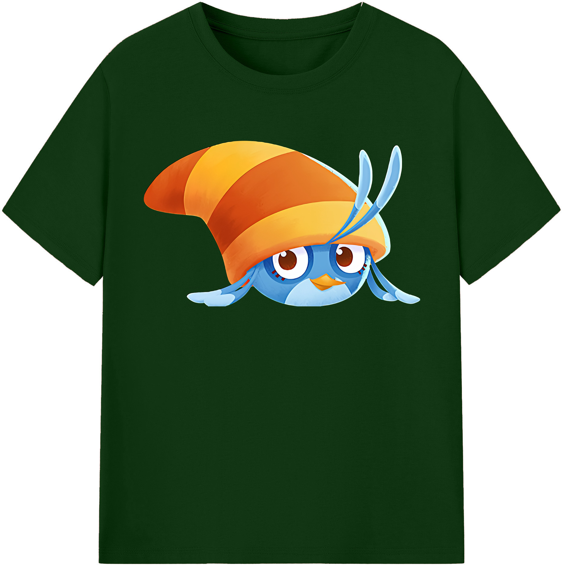（画像用） Angry Birds アングリーバード 綿100％半袖Tシャツ（フロントプリント）